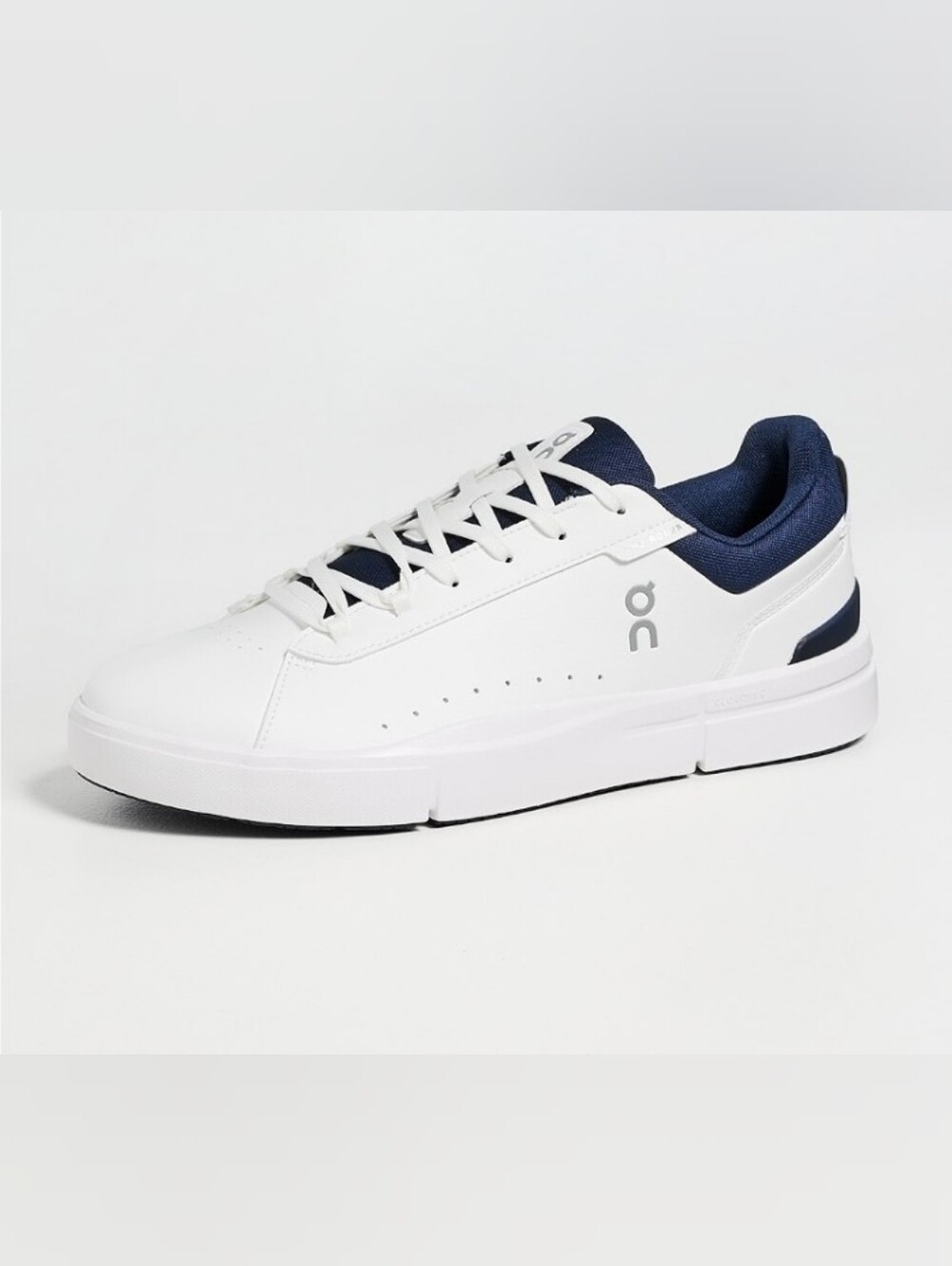 On Running 'The Roger" Cloudtec Men's Sneakers - White/Navy